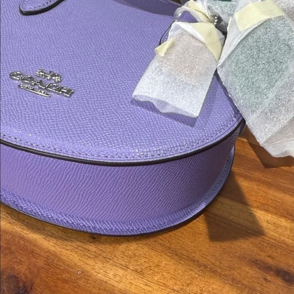 Coach CR253 Blueberry Crossbody In Light Violet NWT - Picture 9 of 12